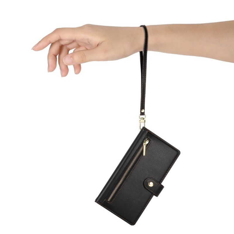 Flip Cover Oppo Reno 13 Pro 5g Pung Med Rem Og Skulderrem