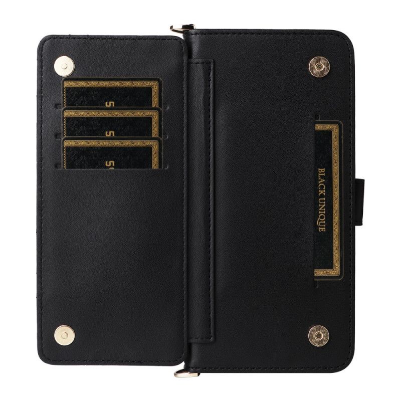 Flip Cover Oppo Reno 13 Pro 5g Retro-design Skulderrem