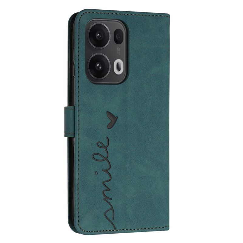 Flip Cover Oppo Reno 13 Pro 5g Smil
