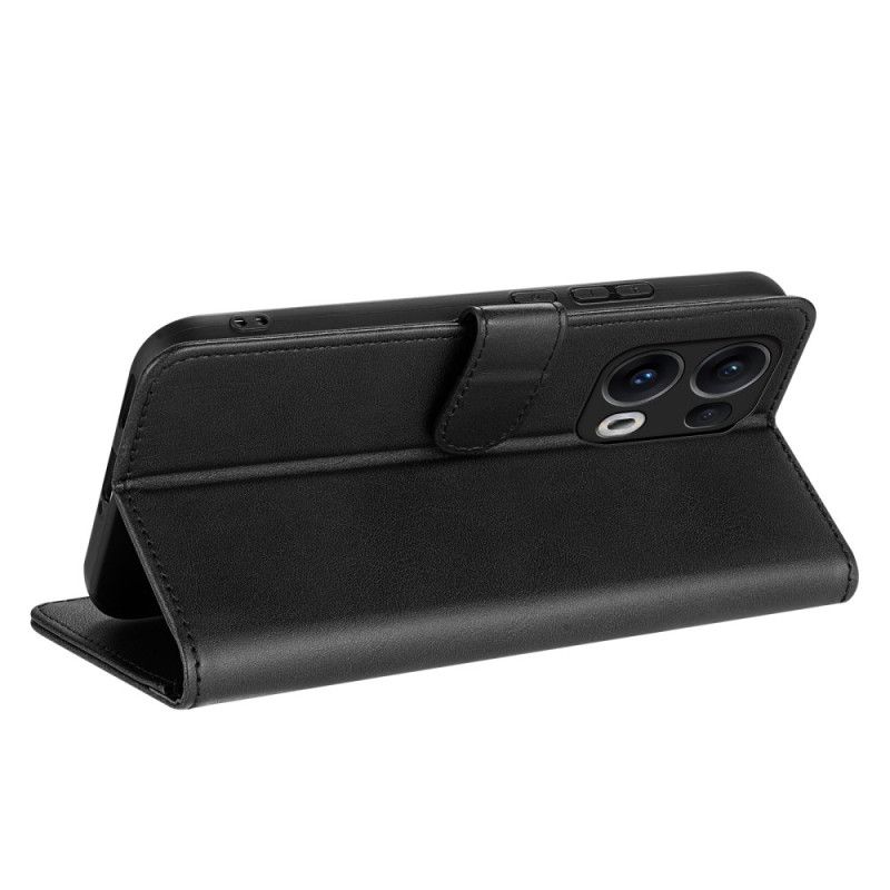 Læder Cover Oppo Reno 13 Pro 5g Telefon Etui Azns Lædereffekt