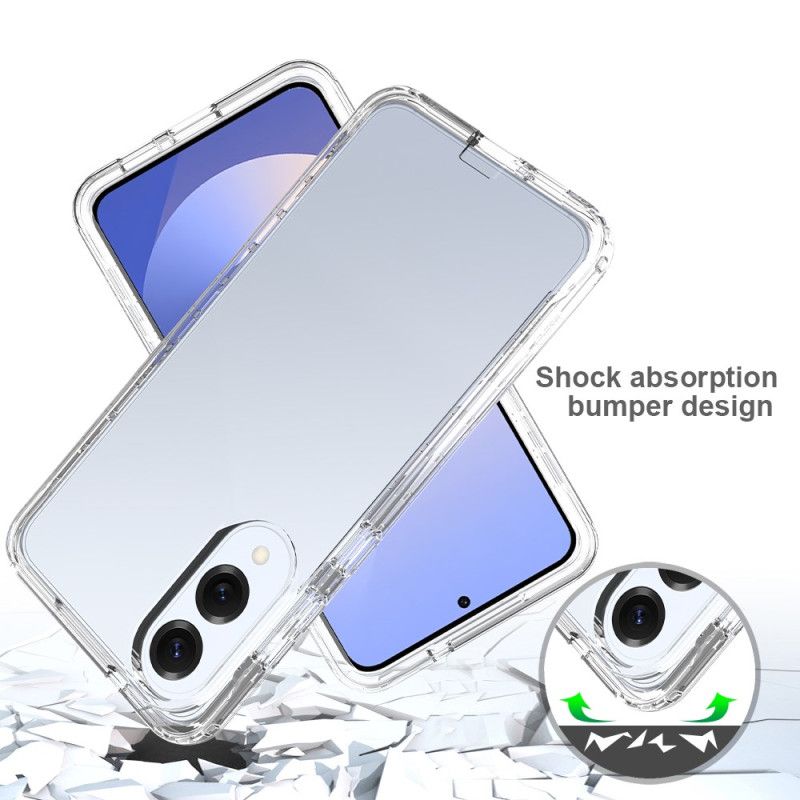 Cover Samsung Galaxy S25 5g Edge 2-i-1 Transparent