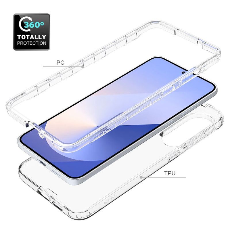 Cover Samsung Galaxy S25 5g Edge 2-i-1 Transparent