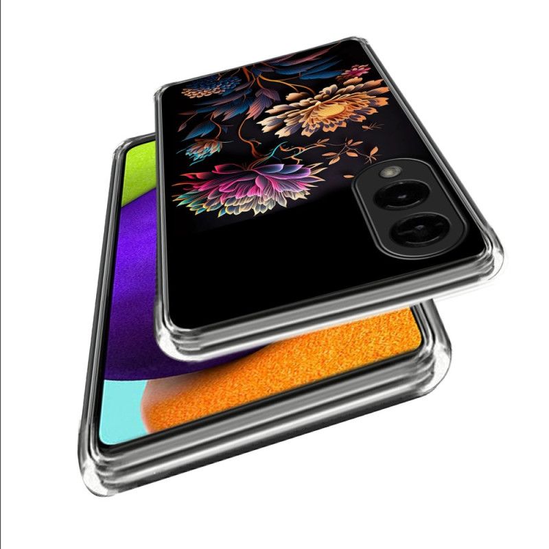 Cover Samsung Galaxy S25 5g Edge Farverige Blomster