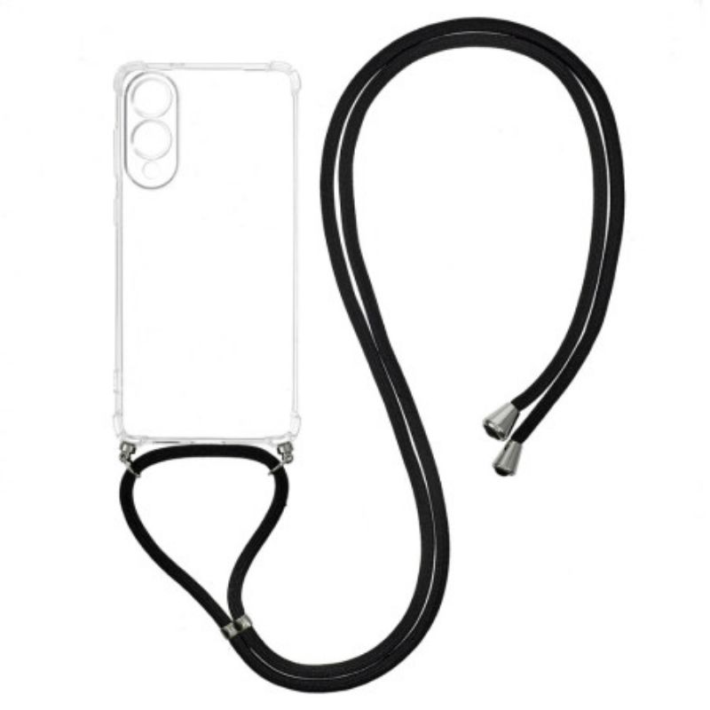 Cover Samsung Galaxy S25 5g Edge Gennemsigtig Lanyard
