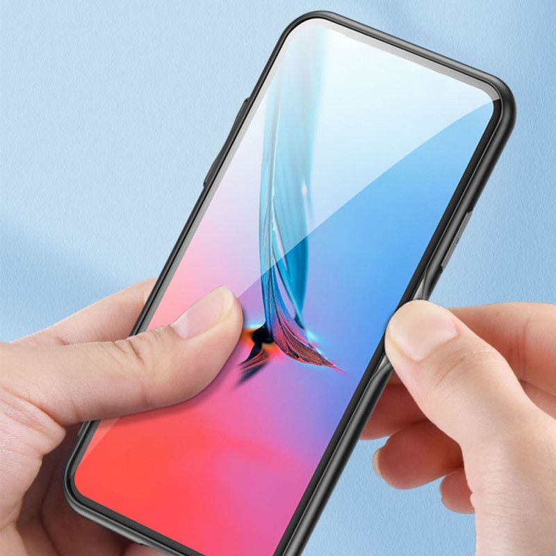 Cover Samsung Galaxy S25 5g Edge Hærdet Glas Med Blomstermotiv