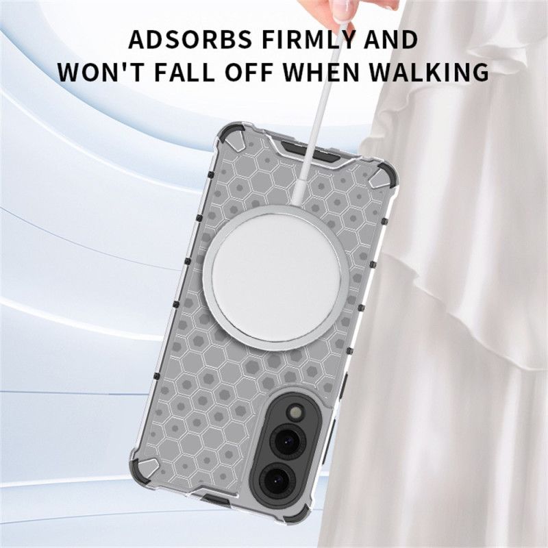 Cover Samsung Galaxy S25 5g Edge Kompatibel Med Magsafe Honeycomb