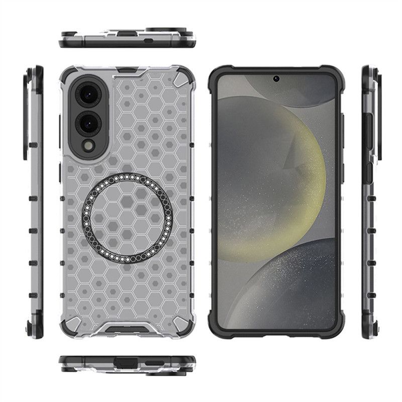 Cover Samsung Galaxy S25 5g Edge Kompatibel Med Magsafe Honeycomb
