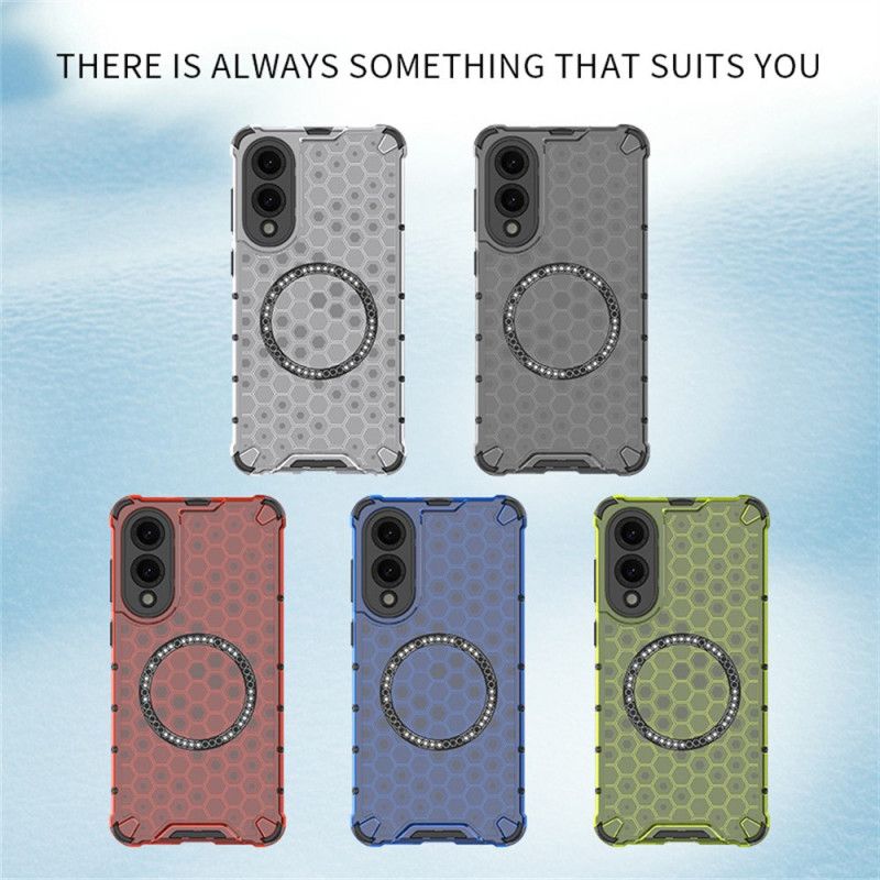 Cover Samsung Galaxy S25 5g Edge Kompatibel Med Magsafe Honeycomb