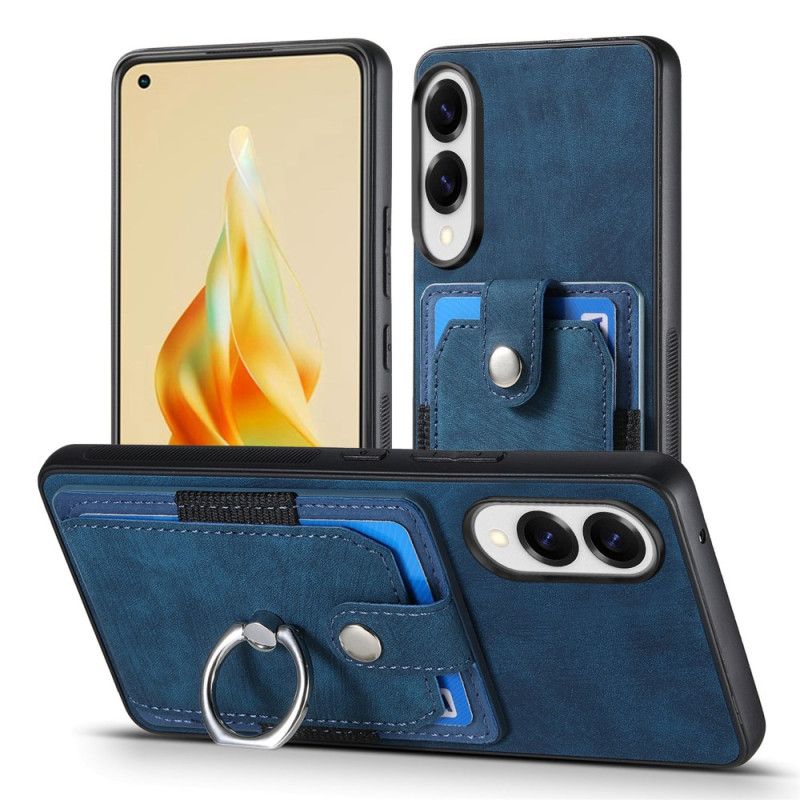 Cover Samsung Galaxy S25 5g Edge Kortholder Og Ringholder