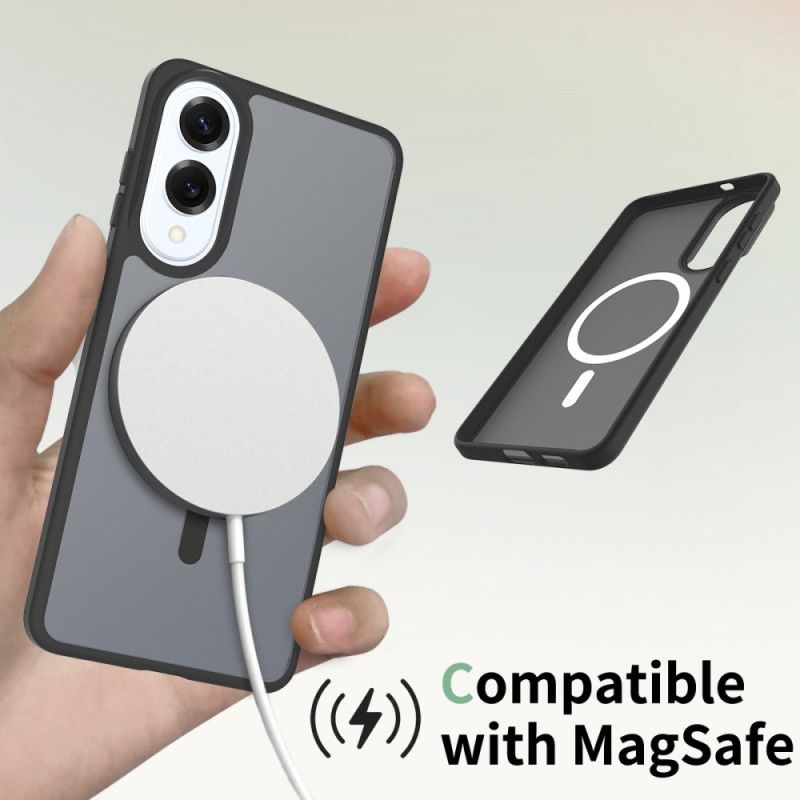 Cover Samsung Galaxy S25 5g Edge Magsafe Kompatibel Med Glat Tekstur