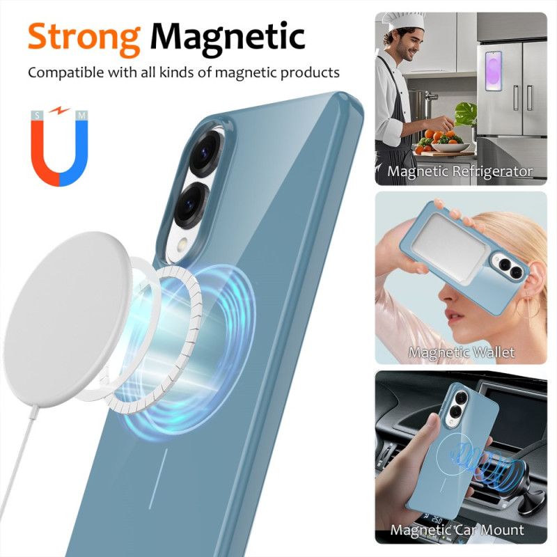 Cover Samsung Galaxy S25 5g Edge Magsafe Kompatibel Med Snor