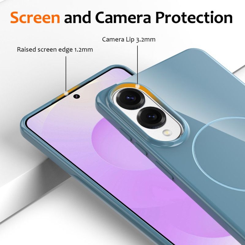 Cover Samsung Galaxy S25 5g Edge Magsafe Kompatibel Med Snor