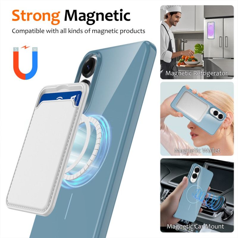 Cover Samsung Galaxy S25 5g Edge Magsafe Kompatibel Med Snor