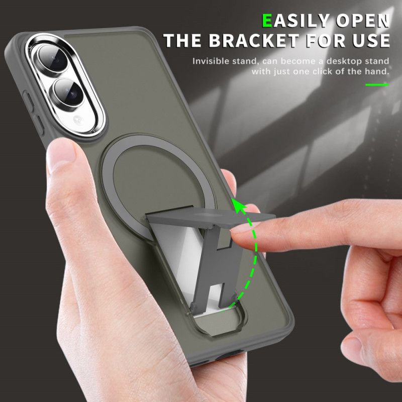 Cover Samsung Galaxy S25 5g Edge Magsafe Kompatibel Med Stativ