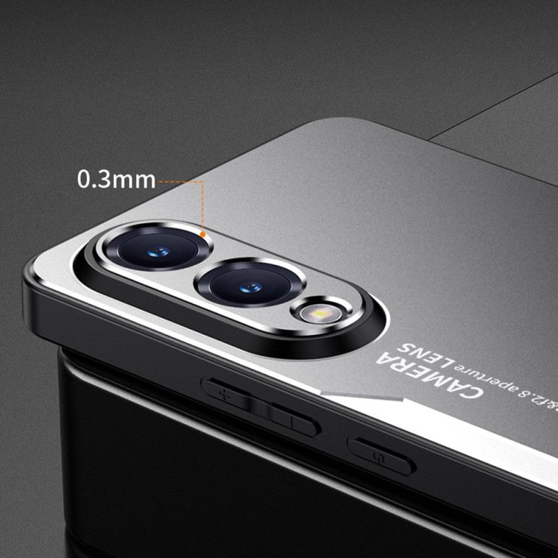 Cover Samsung Galaxy S25 5g Edge Metaleffekt