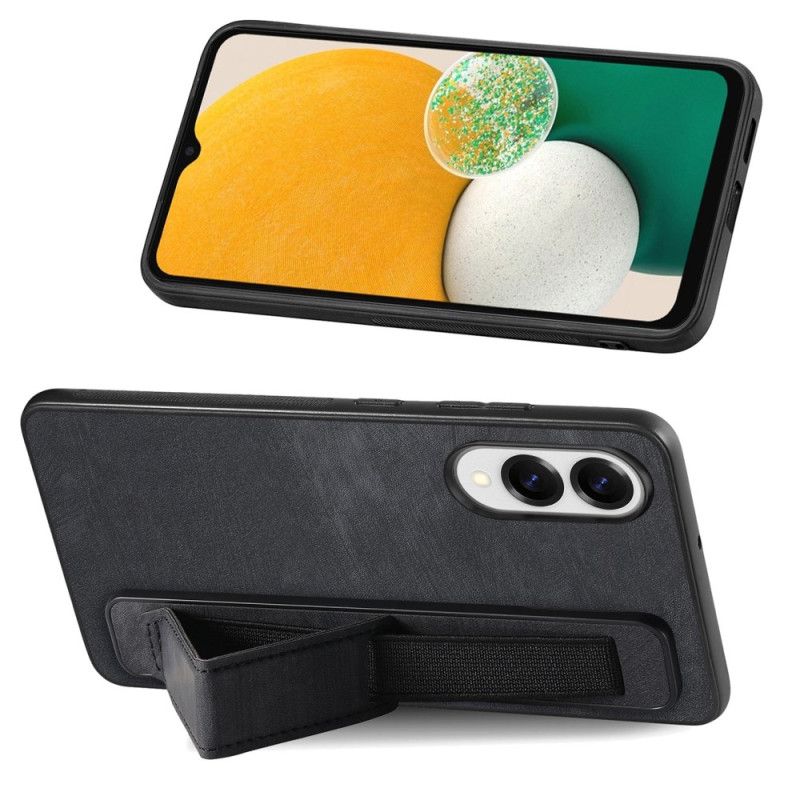 Cover Samsung Galaxy S25 5g Edge Retrostil Med Stativrem
