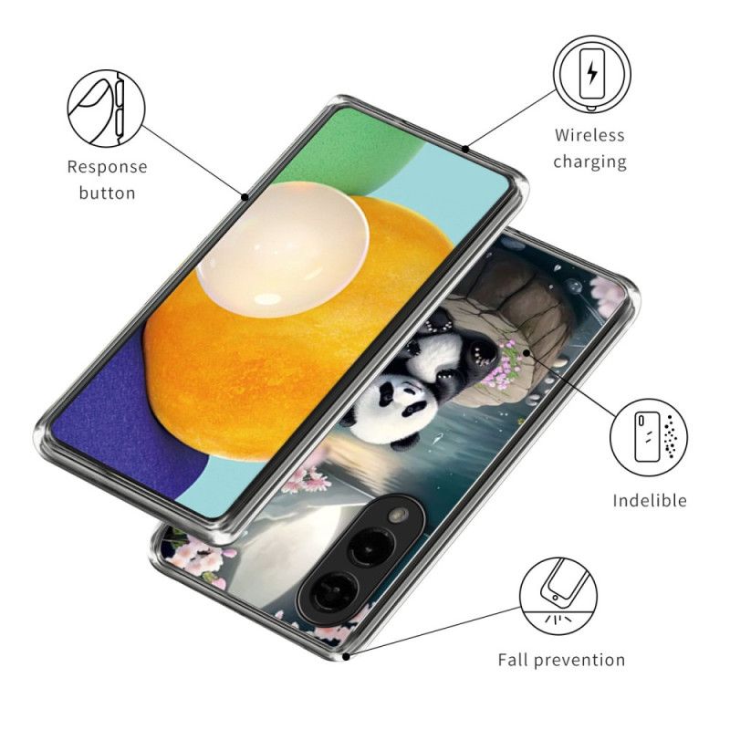 Cover Samsung Galaxy S25 5g Edge Sød Panda