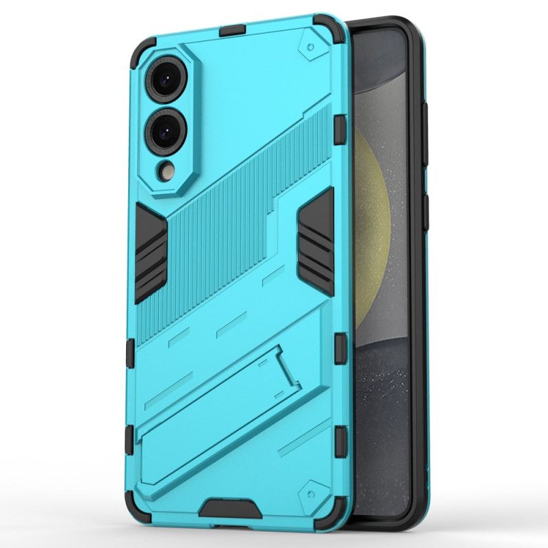 Cover Samsung Galaxy S25 5g Edge Telefon Etui Aftagelig Håndfri Stativ Med To Positioner