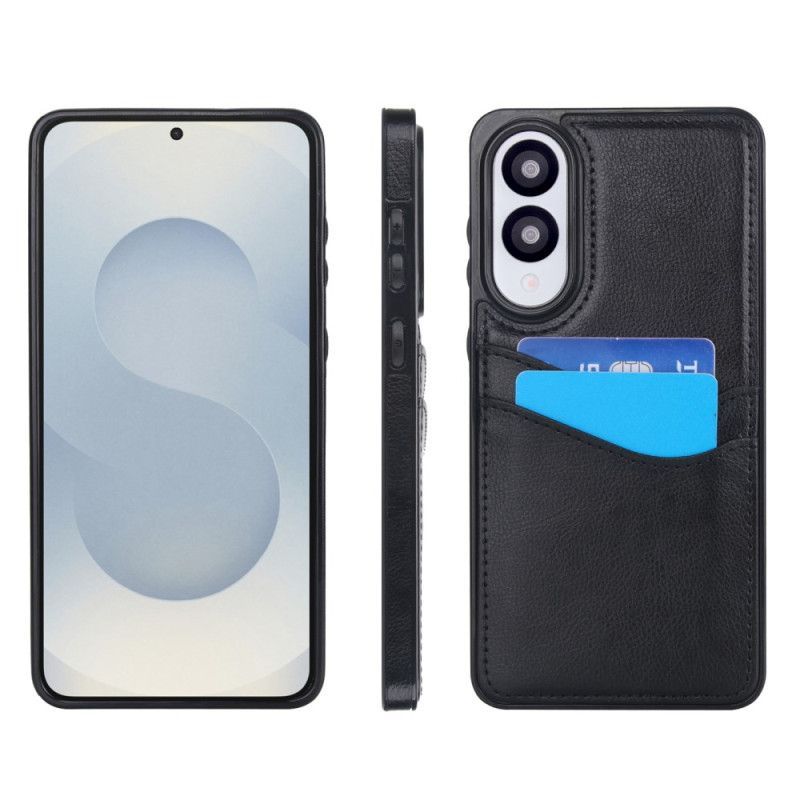 Cover Samsung Galaxy S25 5g Edge Telefon Etui Læderlignende Med Kortholder