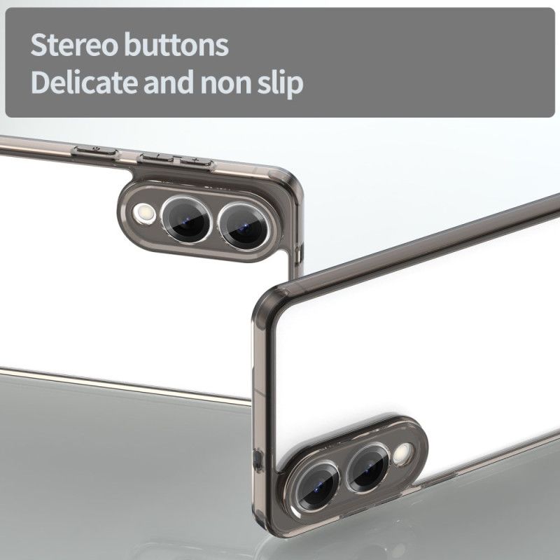 Cover Samsung Galaxy S25 5g Edge Telefon Etui Metaleffektkant