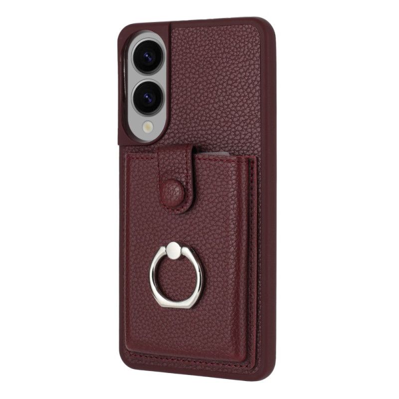 Cover Samsung Galaxy S25 5g Edge Telefon Etui Ringholder Og Kortholder