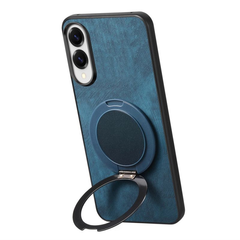 Cover Samsung Galaxy S25 5g Edge Telefon Etui Ruskindseffekt Med Roterende Stativ