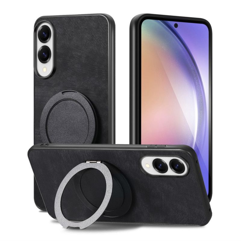 Cover Samsung Galaxy S25 5g Edge Telefon Etui Ruskindseffekt Med Roterende Stativ