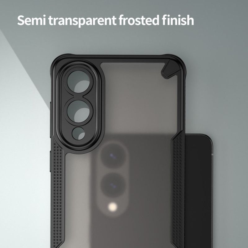 Cover Til Samsung Galaxy S25 5g Edge Børstet Gennemsigtig