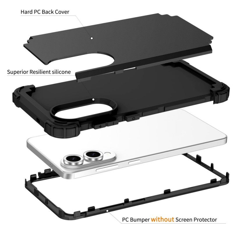 Cover Til Samsung Galaxy S25 5g Edge Forstærkede Hjørner