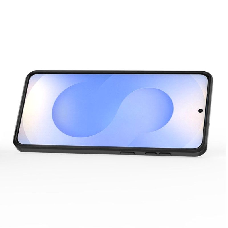 Cover Til Samsung Galaxy S25 5g Edge Holdbar Ring Med Linsebeskytter