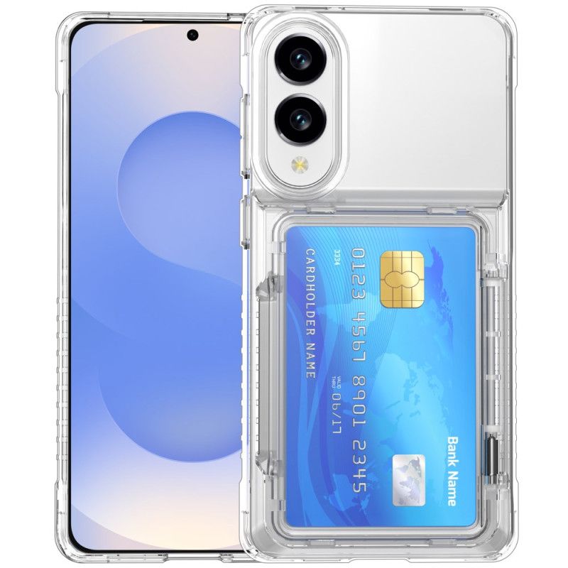 Cover Til Samsung Galaxy S25 5g Edge Klar Og Kortholder