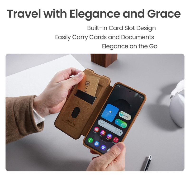 Cover Til Samsung Galaxy S25 5g Edge Qin Pro-serien Nillkin