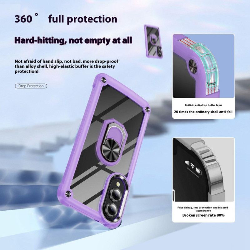 Cover Til Samsung Galaxy S25 5g Edge Robust Med Håndfri Stativ