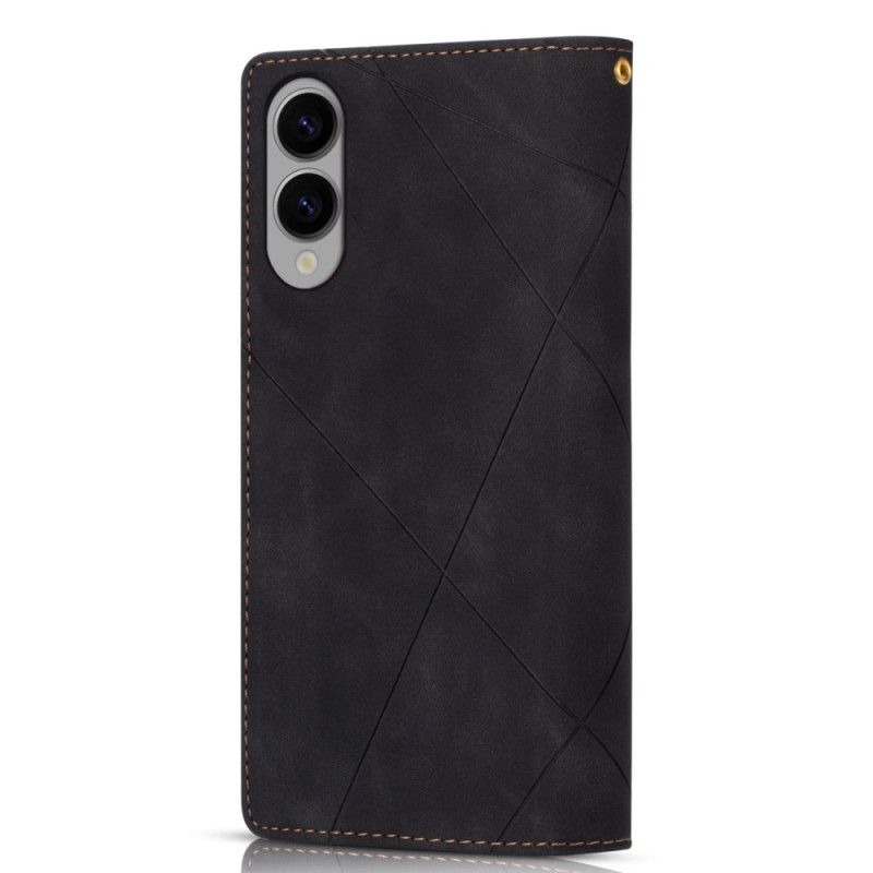 Flip Cover Samsung Galaxy S25 5g Edge Diamantmønsterpung