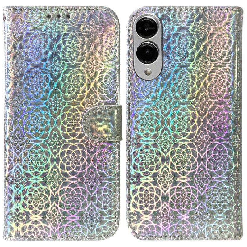 Flip Cover Samsung Galaxy S25 5g Edge Disco-stil