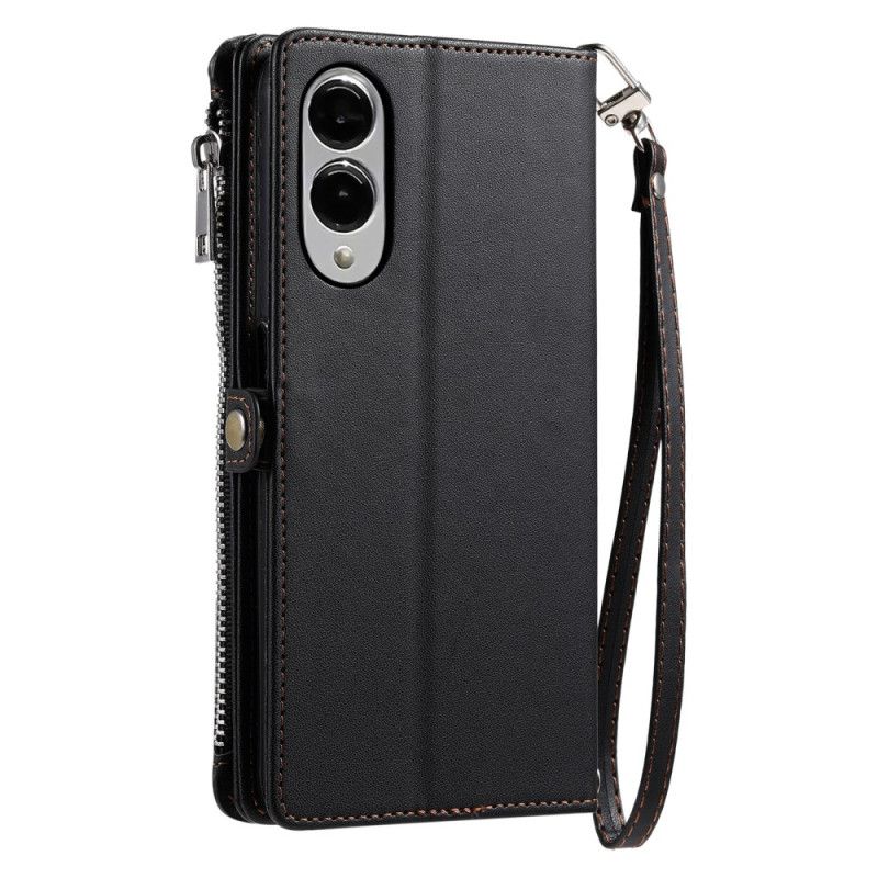 Flip Cover Samsung Galaxy S25 5g Edge Ergonomisk Håndledsrem