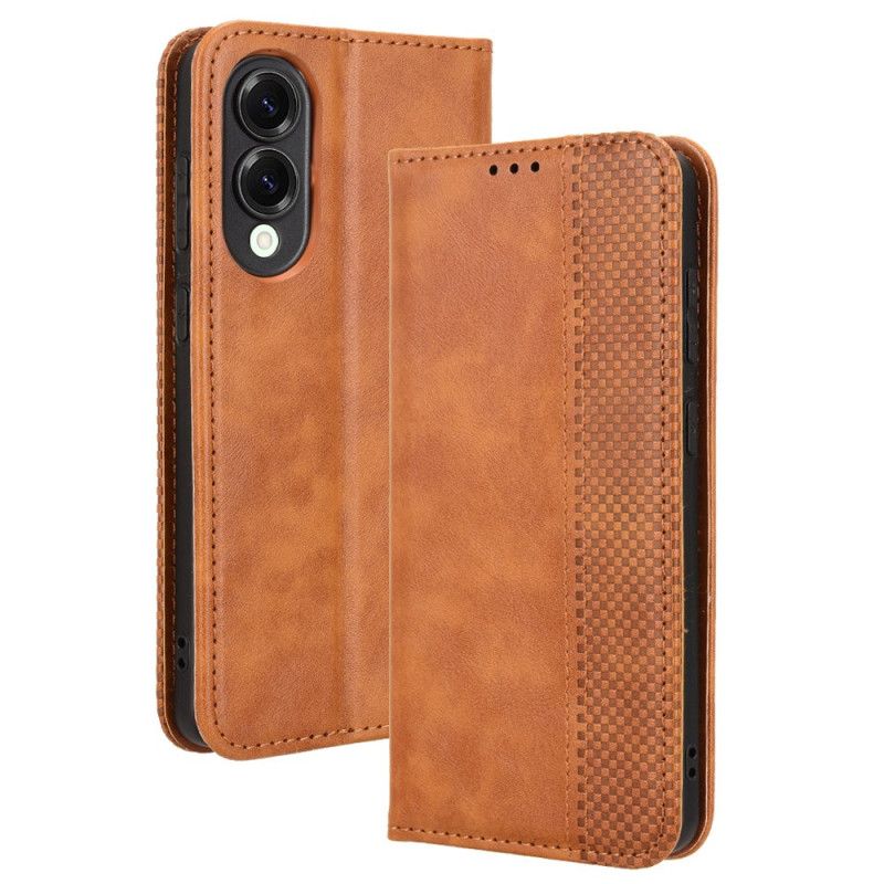 Flip Cover Samsung Galaxy S25 5g Edge Frieze Vintage