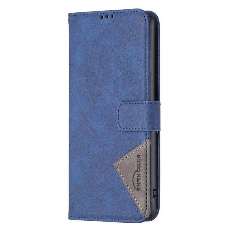 Flip Cover Samsung Galaxy S25 5g Edge Geometrisk Mønster Binfen Color