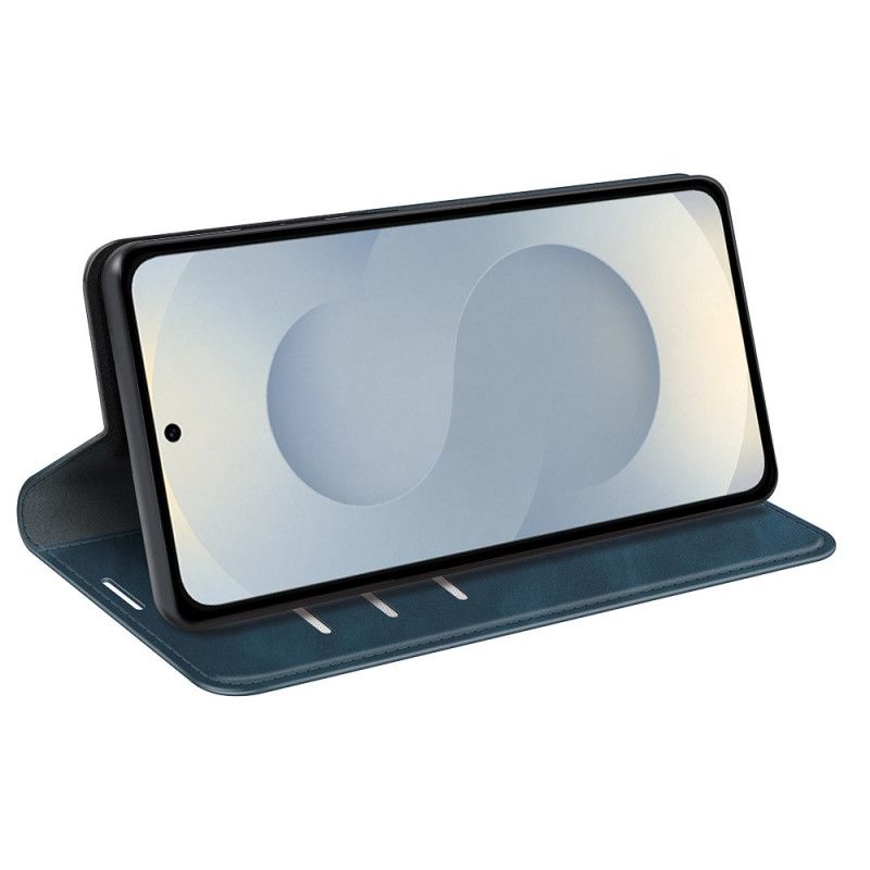 Flip Cover Samsung Galaxy S25 5g Edge Læderstil