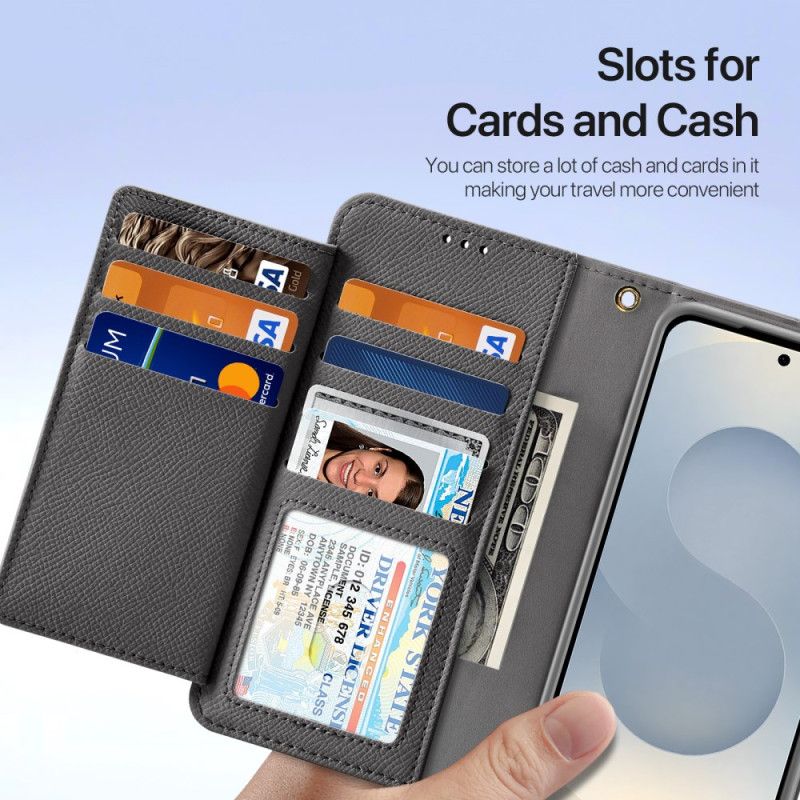 Flip Cover Samsung Galaxy S25 5g Edge Lawa-serien Dux Ducis