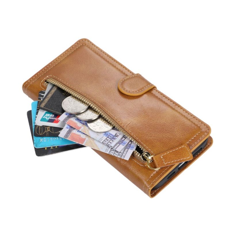 Flip Cover Samsung Galaxy S25 5g Edge Lynlås Og Kortholder