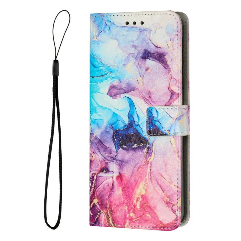 Flip Cover Samsung Galaxy S25 5g Edge Marmorstil