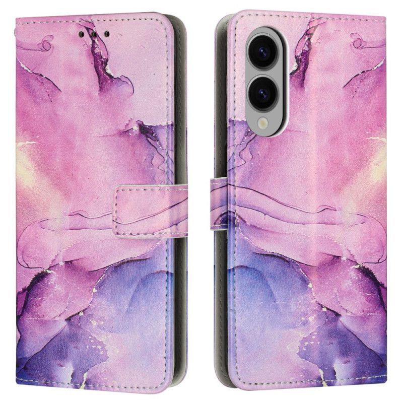 Flip Cover Samsung Galaxy S25 5g Edge Marmorstil