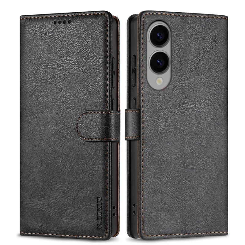 Flip Cover Samsung Galaxy S25 5g Edge N.bekus Vintage-stil