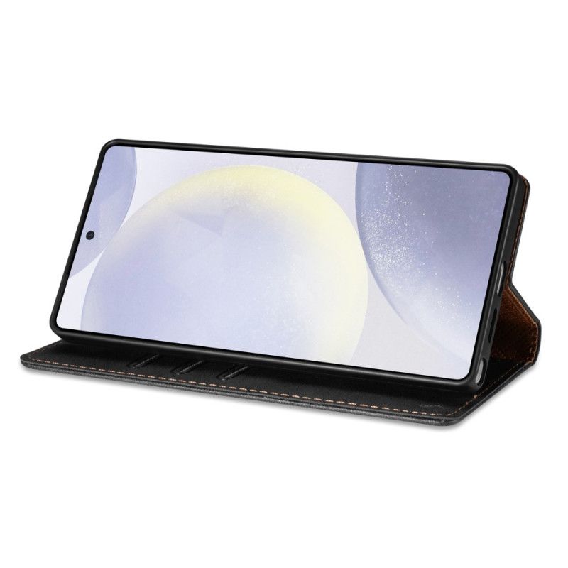 Flip Cover Samsung Galaxy S25 5g Edge N.bekus Vintage-stil