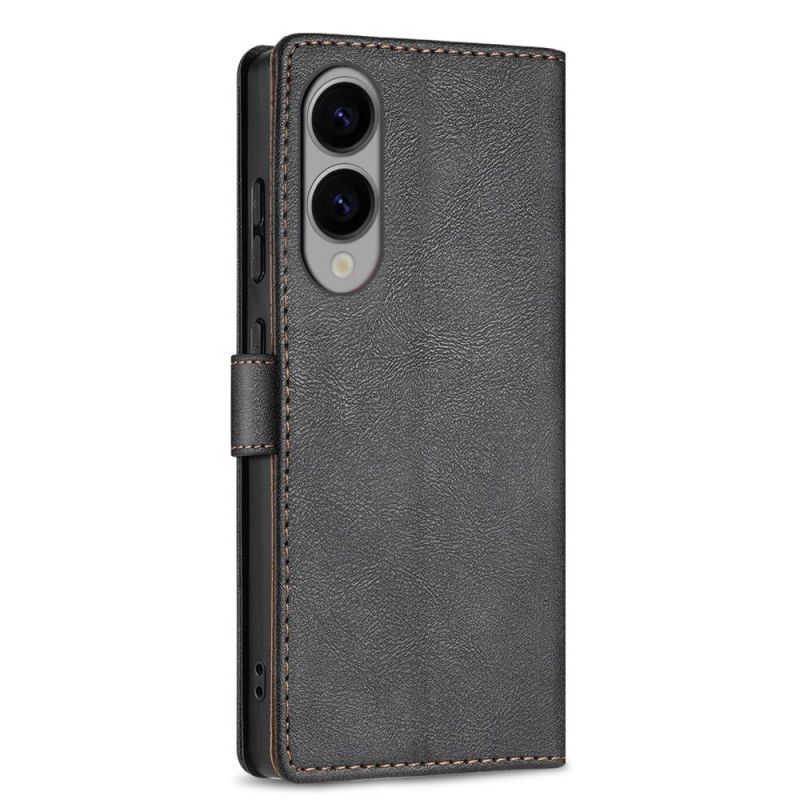 Flip Cover Samsung Galaxy S25 5g Edge N.bekus Vintage-stil