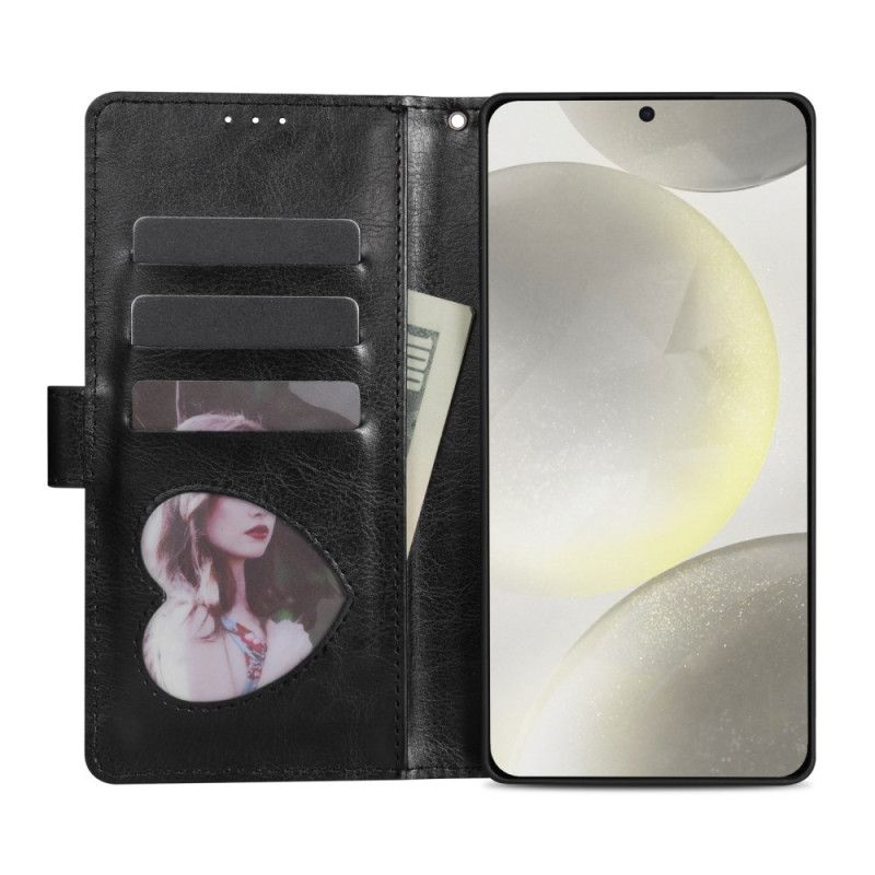 Flip Cover Samsung Galaxy S25 5g Edge Pakke Med Pailletter