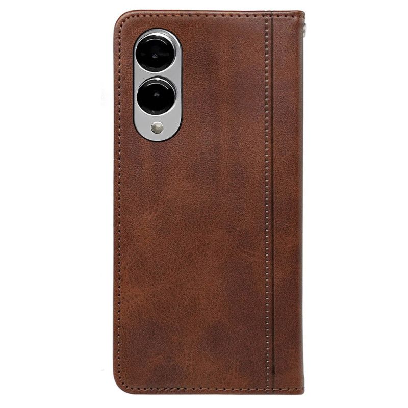 Flip Cover Samsung Galaxy S25 5g Edge Premium Vintage