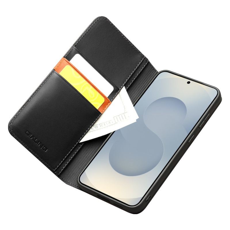 Flip Cover Samsung Galaxy S25 5g Edge Prestige Qialino-pung