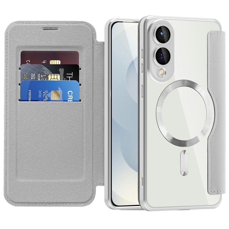 Flip Cover Samsung Galaxy S25 5g Edge Quiltet Magsafe-kompatibel